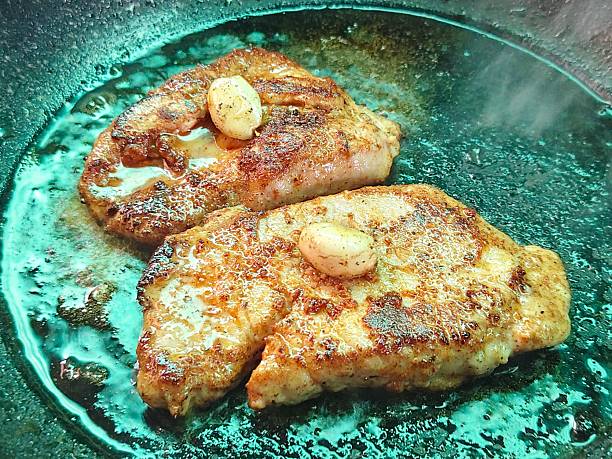 Grilled lean protein with herbs and vegetables